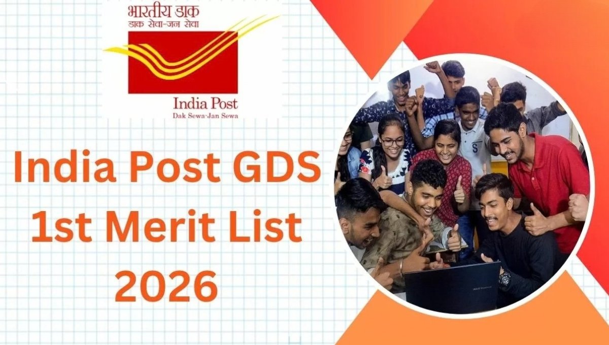 India Post GDS 1st Merit List